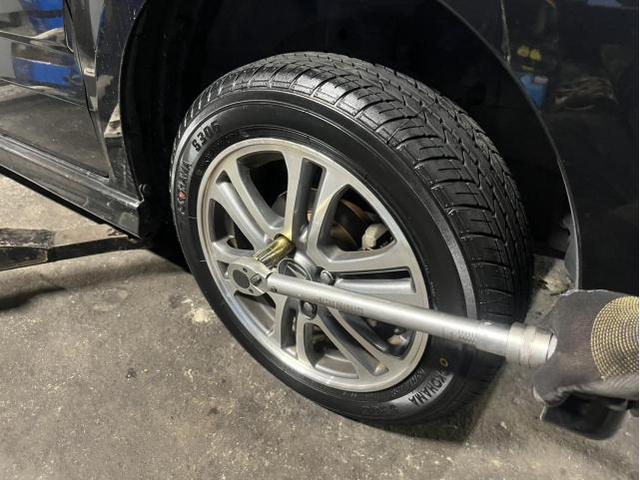 ホンダ　Ｎ－ＢＯＸカスタム　G・Lパッケージ　メンテナンス・日常点検　タイヤ　交換　バランス調整　佐賀県　三養基郡　みやき町　みやき