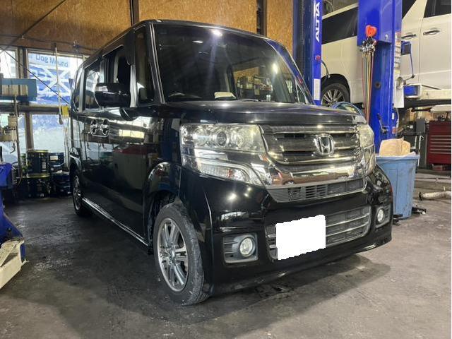 ホンダ　Ｎ－ＢＯＸカスタム　G・Lパッケージ　メンテナンス・日常点検　タイヤ　交換　バランス調整　佐賀県　三養基郡　みやき町　みやき