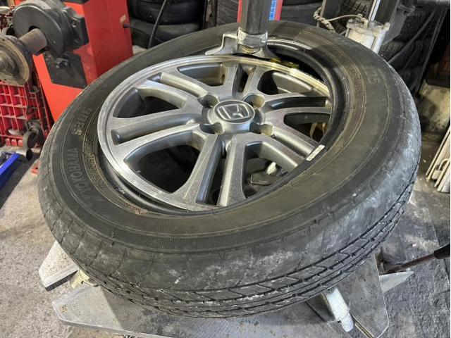 ホンダ　Ｎ－ＢＯＸカスタム　G・Lパッケージ　メンテナンス・日常点検　タイヤ　交換　バランス調整　佐賀県　三養基郡　みやき町　みやき