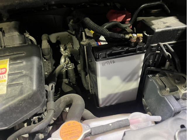 ダイハツ　タント　X　SAⅢ　エンジン関連修理・整備　バッテリー上がり　バッテリー　交換　佐賀県　三養基郡　みやき町　みやき