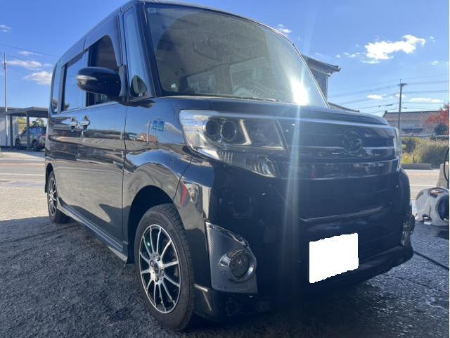 ダイハツ　タント　カスタムX　メンテナンス・日常点検　エンジンオイル　オイルエレメント　バッテリー　交換　佐賀県　三養基郡　みやき町　みやき