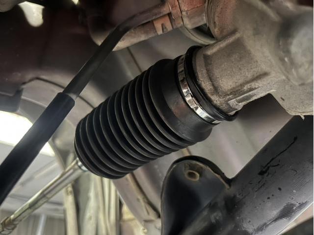 三菱　トッポ　車検　法定点検　分解整備　メンテナンス　オイルラインクリーナー　エンジンオイル　ラックエンドブーツ　交換　佐賀県　三養基郡　みやき町　みやき