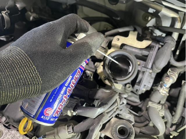 ダイハツ　ミライース　D　エンジン関連修理・整備　エンジン不調　スパークプラグ　交換　スロットルボディ洗浄　佐賀県　三養基郡　みやき町　みやき