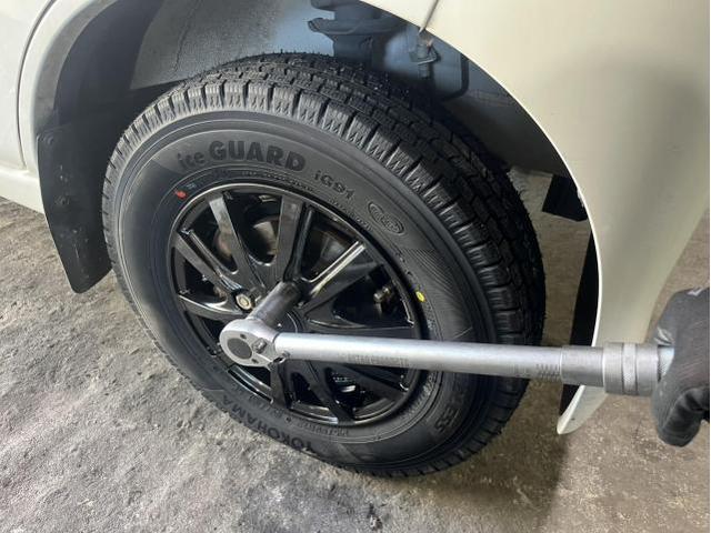 ダイハツ　ハイゼットカーゴ　メンテナンス・日常点検　スタッドレスタイヤ　履き替え　佐賀県　三養基郡　みやき町　みやき