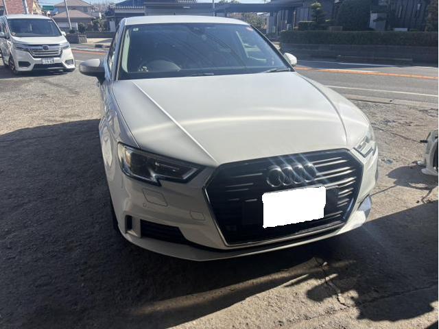 アウディ　Ａ３　ガソリン車用(オイル交換)　メンテナンス　エンジンオイル　交換　空気圧調整　佐賀県　三養基郡　みやき町　みやき