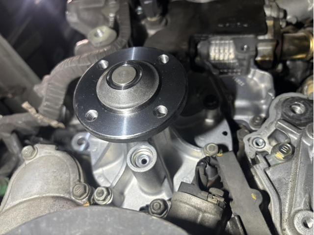 トヨタ　ハイエースバン　排気系修理・整備　チェックランプ　点灯　スピード出ない　DPF再生出来ない　タイミングベルト　エアクリーナーボックス　交換　佐賀県　三養基郡　みやき町　みやき