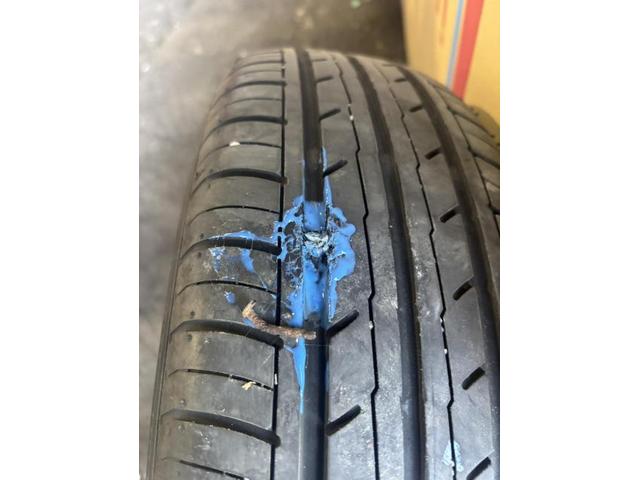 スズキ　スペーシアカスタム　ハイブリッドXS　メンテナンス・日常点検　エンジンオイル　交換　パンク修理　佐賀県　三養基郡　みやき町　みやき