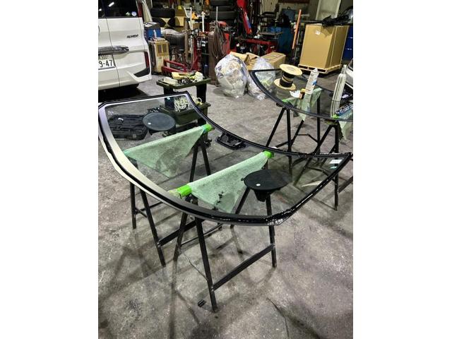 ダイハツ　タント　カスタムRS　ガラス交換　飛び石　キズ　保険対応　フロントガラス　交換　佐賀県　三養基郡　みやき町　みやき