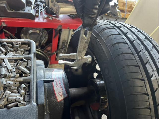 トヨタ　シエンタ　G　メンテナンス・日常点検　リース　6ヶ月点検　タイヤ　交換　バランス調整　佐賀県　三養基郡　みやき町　みやき