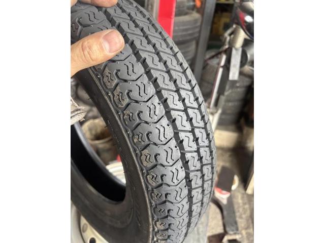 ダイハツ　ハイゼットカーゴ　バースト　タイヤ　交換　バランス調整　佐賀県　三養基郡　みやき町　みやき