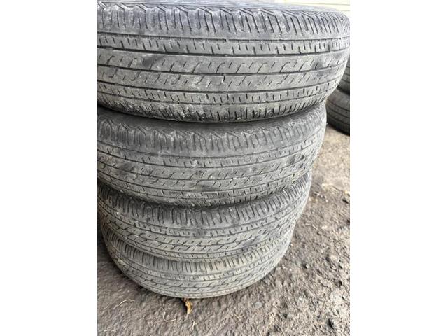 ダイハツ　ハイゼットカーゴ　バースト　タイヤ　交換　バランス調整　佐賀県　三養基郡　みやき町　みやき