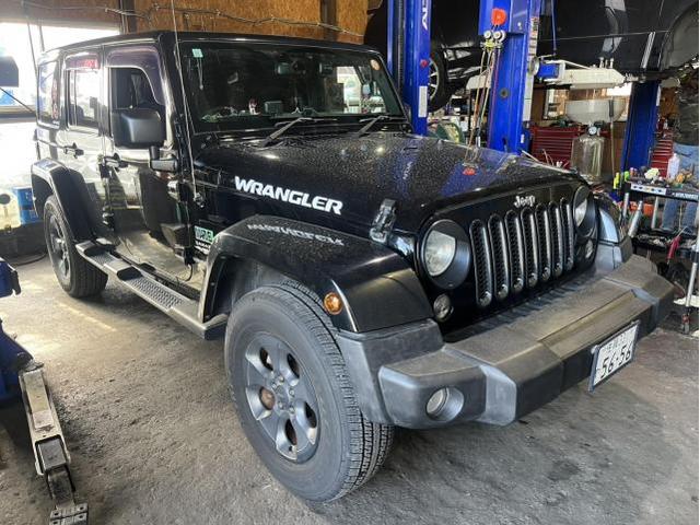 クライスラー・ジープ　ジープ・ラングラー　エンジン関連修理・整備　エンジンチェックランプ点灯　O2センサー　バンク２センサ２　交換　佐賀県　三養基郡　みやき町　みやき