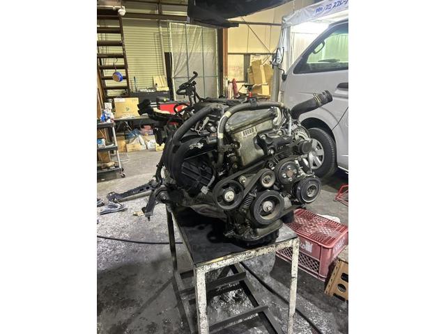 トヨタ　ヴェルファイア　2.4AZ　エンジン関連修理・整備　エンジン故障　エンジン載せ替え　佐賀県　三養基郡　みやき町　みやき