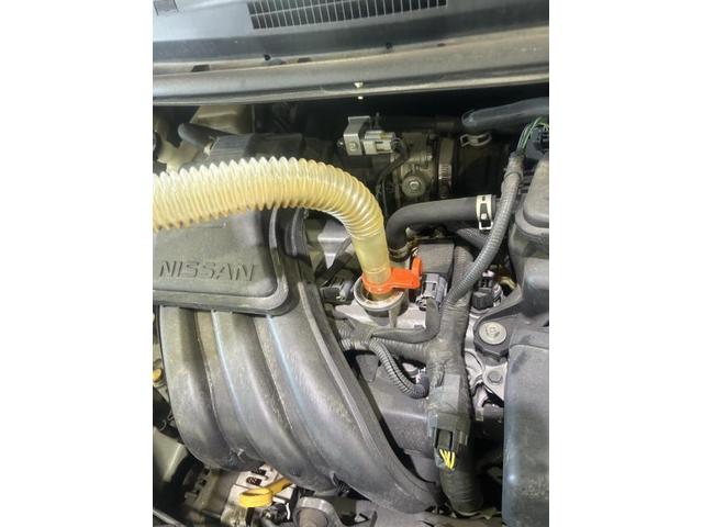 日産　ノート　X　ガソリン車用(オイル交換)　メンテナンス　エンジンオイル　オイルエレメント　交換　佐賀県　三養基郡　みやき町　みやき