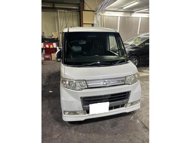 ダイハツ　タント　カスタムRS　ガラス交換　保険対応　フロントガラス　割れ　交換　佐賀県　三養基郡　みやき町　みやき