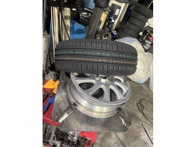 ダイハツ　タント　カスタムRS　タイヤ交換　バランス調整　空気圧　タイヤ処分　佐賀県　三養基郡　みやき町　みやき
