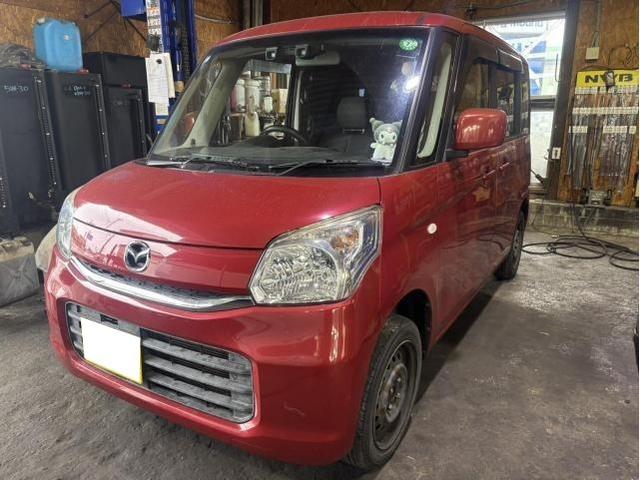 マツダ　フレアワゴン XS　サスペンション・足回り修理・整備  ヒビ　破れ　異音　ロアアームブーツ　 交換　佐賀県　三養基郡　みやき町　みやき　