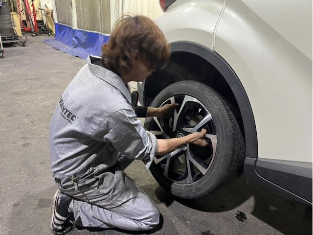 トヨタ　Ｃ－ＨＲ　G　メンテナンス・日常点検　スタッドレスタイヤから夏タイヤへ履き替え　佐賀県　三養基郡　みやき町　みやき