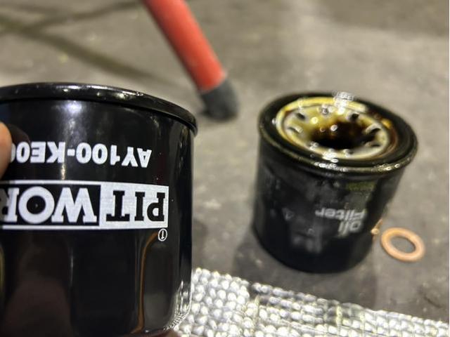 スズキ　エブリイ　PA　ガソリン車用(オイル交換)　メンテナンス　エンジンオイル　オイルエレメント　交換　佐賀県　三養基郡　みやき町　みやき