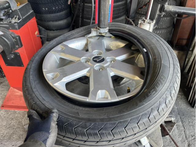 ダイハツ　タフト　メンテナンス　タイヤ　交換　佐賀県　三養基郡　みやき町　みやき