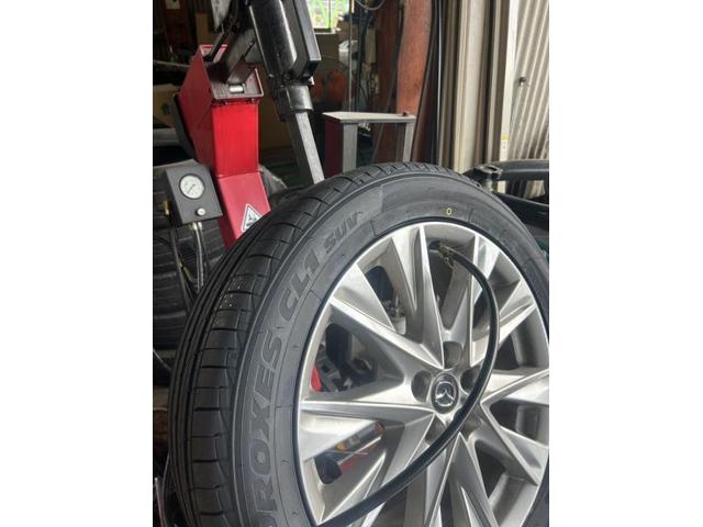 マツダ　ＣＸ－８　XD　メンテナンス・日常点検　タイヤ　交換　バランス調整　佐賀県　三養基郡　みやき町　みやき