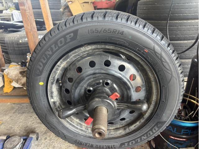 ダイハツ　ミライース　X SAⅢ　車検　法定点検　分解整備　メンテナンス　リース　エンジンオイル　ステアリングラックブーツ　タイヤ　交換　バランス調整　佐賀県　三養基郡　みやき町　みやき