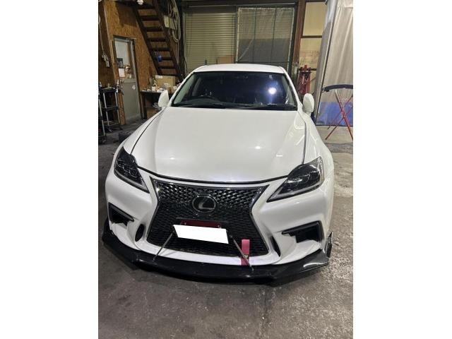 レクサス　ＩＳ　ガラス交換　保険対応　飛び石　キズ　ガラス　交換　ゼノン2ゴースト　フィルム　施工　佐賀県　三養基郡　みやき町　みやき