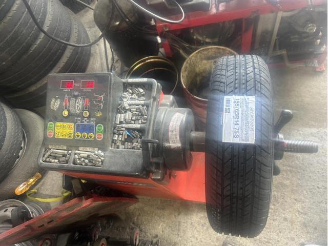 スズキ　ワゴンＲ　ハイブリッドFX　メンテナンス・日常点検　リース　タイヤ　交換　バランス調整　佐賀県　三養基郡　みやき町　みやき