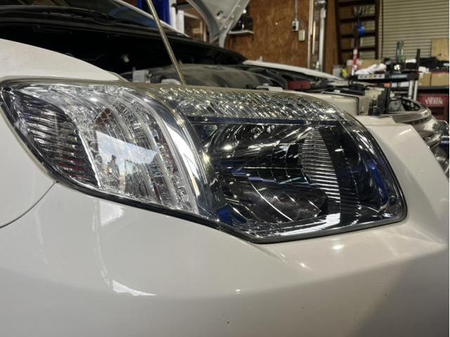 トヨタ　カローラアクシオ　G　車検　法定点検　分解整備　メンテナンス　エンジンオイル　交換　ヘッドライト　簡易磨き　佐賀県　三養基郡　みやき町　みやき