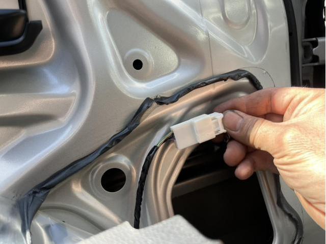 スズキ　ワゴンＲ　電装系修理　リース　ドアミラー　開閉できない　ドアミラーユニット　交換　佐賀県　三養基郡　みやき町　みやき