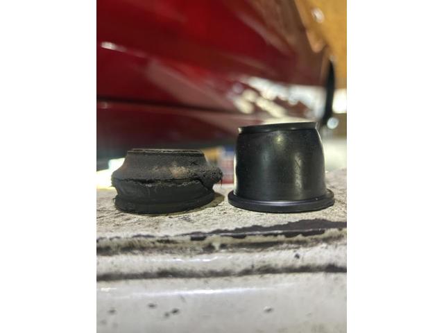 マツダ　アテンザセダン　車検　法定点検　分解整備　メンテナンス　タイロッドエンドブーツ　ブレーキフルード　交換　佐賀県　三養基郡　みやき町　みやき