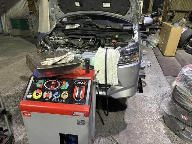 トヨタ　ピクシスエポック　X　SAⅢ　メンテナンス・日常点検　リース　6ヵ月点検　CVTオイル　スパークプラグ　エアーエレメント　ブレーキパッド　オルタネーターベルト　エアコンベルト　バッテリー　交換　佐賀県　三養基郡　みやき町　みやき