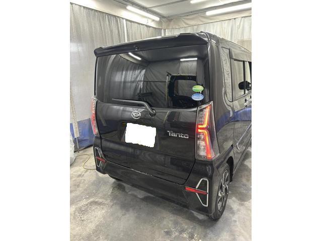 ダイハツ　タント　カスタムX　カーフィルム　リアガラス　全面　IR断熱スモークフィルム　10％　施工　佐賀県　三養基郡　みやき町　みやき