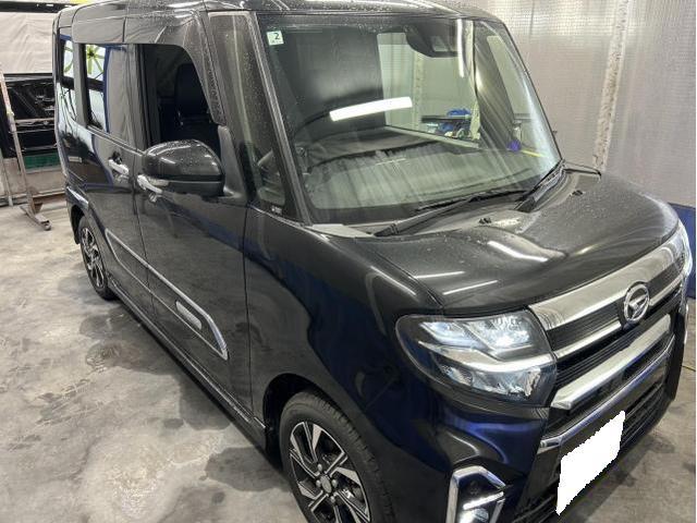 ダイハツ　タント　カスタムX　カーフィルム　リアガラス　全面　IR断熱スモークフィルム　10％　施工　佐賀県　三養基郡　みやき町　みやき