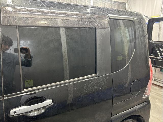 ダイハツ　タント　カスタムX　カーフィルム　リアガラス　全面　IR断熱スモークフィルム　10％　施工　佐賀県　三養基郡　みやき町　みやき