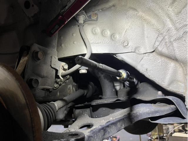 マツダ　ＡＺワゴン　車検　法定点検　分解整備　エンジンオイル　ドライブシャフトブーツ　タイロッドエンドブーツ　ステアリングラックエンド　交換　簡易ライト磨き　佐賀県　三養基郡　みやき町　みやき