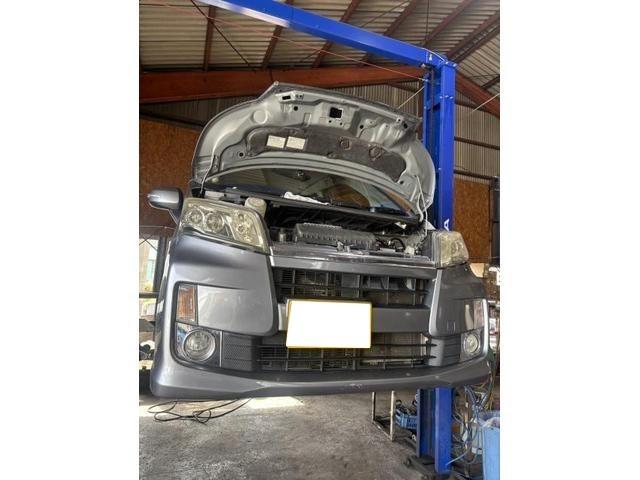 ダイハツ　ムーヴ　カスタムX　車検　分解整備　メンテナンス　エアコンフィルター　ブレーキパッド　ブレーキフルード　エアエレメント　発煙筒　交換　佐賀県　三養基郡　みやき町　みやき