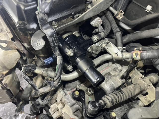 日産　ルークス　電装系修理　冷却水漏れ　ラジエーター　サーモスタット　交換　佐賀県　三養基郡　みやき町　みやき