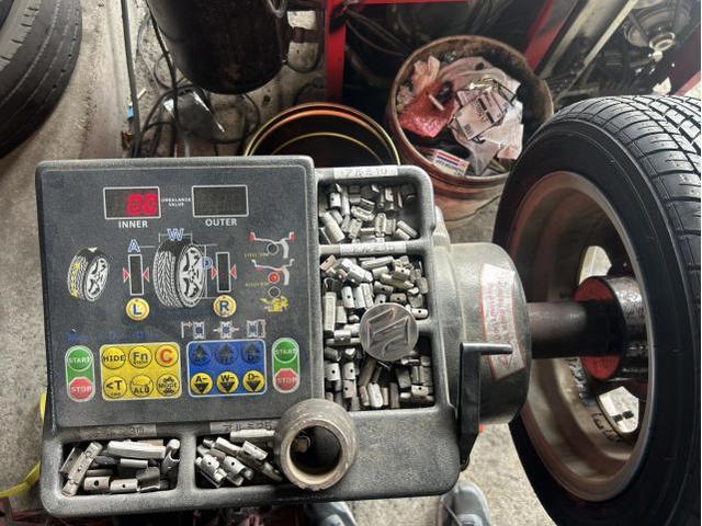 スズキ　スペーシア　ハイブリッドX　メンテナンス・日常点検　タイヤ　交換　バランス調整　佐賀県　三養基郡　みやき町　みやき