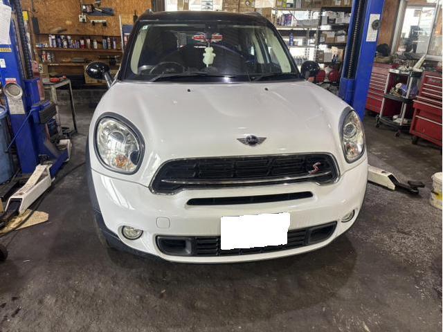 ＭＩＮＩ　ＭＩＮＩ　クーパーSDクロスオーバー　エンジン関連修理・整備　異音　クランクプーリー　破損　バイブレーションダンパー　ディフクレクションプーリー　ベルトテンショナー　ドライブマチベルト　交換　佐賀県　三養基郡　みやき町　みやき