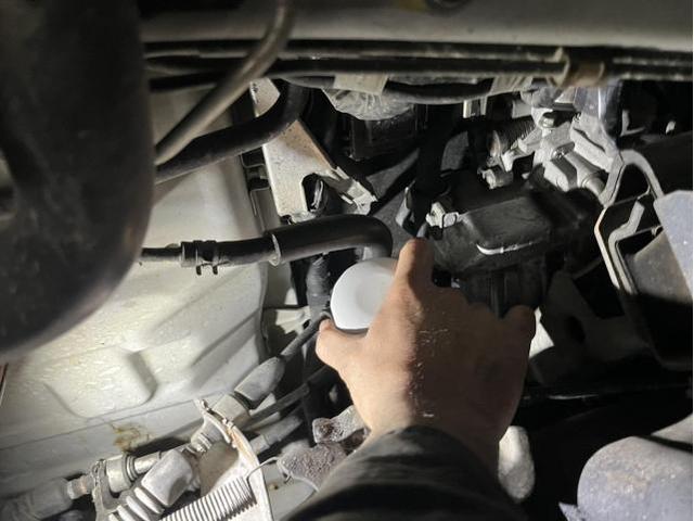 三菱　ミニキャブバン　ガソリン車用(オイル交換)　メンテナンス　エンジンオイル　オイルエレメント　交換　佐賀県　三養基郡　みやき町　みやき