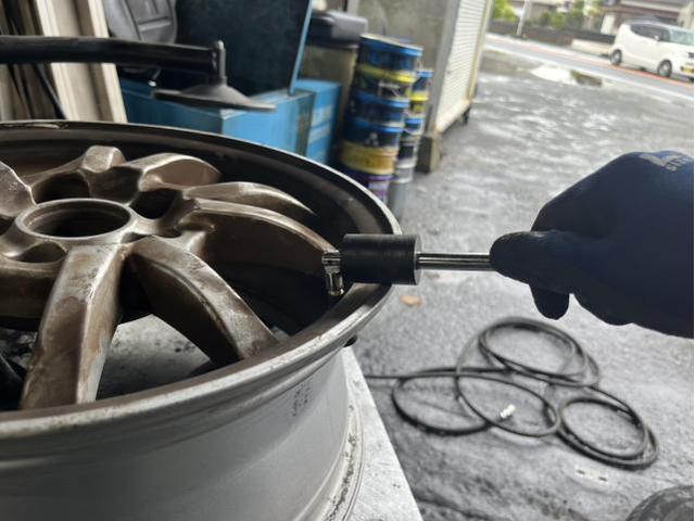 トヨタ　プリウス&alpha;　S　メンテナンス・日常点検　タイヤ　交換　バランス調整　佐賀県　三養基郡　みやき町　みやき