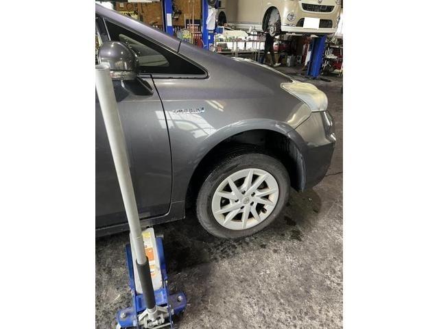 トヨタ　プリウス&alpha;　S　メンテナンス・日常点検　タイヤ　交換　バランス調整　佐賀県　三養基郡　みやき町　みやき