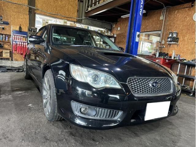 スバル　レガシィＢ４　2.0GTスペックB　ガソリン車用(オイル交換)　メンテナンス　エンジンオイル　オイルエレメント　交換　オイル漏れ止め剤　注入　佐賀県　三養基郡　みやき町　みやき