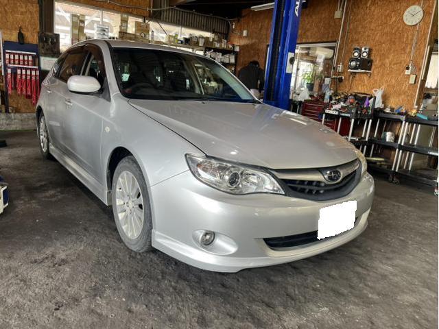 スバル　インプレッサ　ガソリン車用(オイル交換)　メンテナンス　エンジンオイル　オイルエレメント　交換　佐賀県　三養基郡　みやき町　みやき