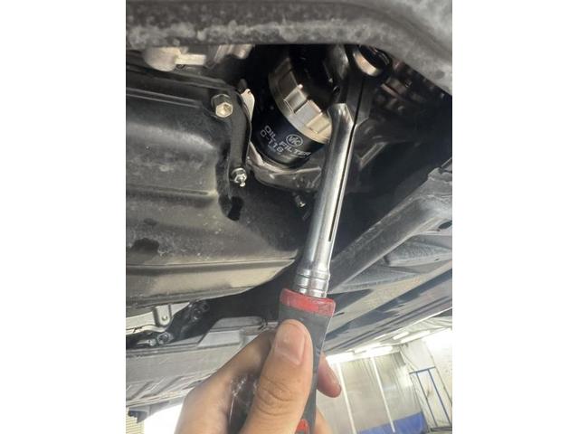 トヨタ　プリウス　ハイブリッド車用(オイル交換)　エンジンオイル　オイルエレメント　オイルラインクリーナー　交換　整備　佐賀県　三養基郡　みやき町　みやき