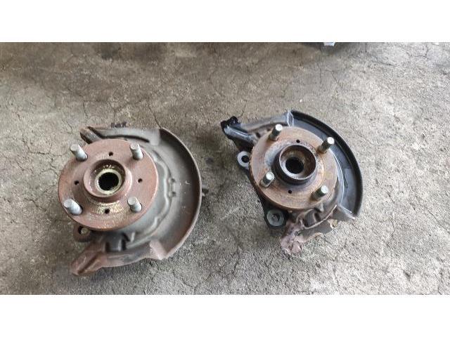 ダイハツ　ミラ　L285S 5MT 4WD 事故　足廻り修理　外装交換　凍結路　熊本　阿蘇　修理　整備　スリップ　