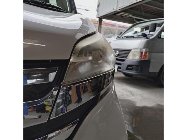 三菱　ｅＫワゴン　ヘッドライト磨き　ヘッドライト黄ばみ取り　ヘッドライトくもり　久留米市　北野町　田主丸町　広川町　小郡市　鳥栖市　大刀洗町　朝倉市　筑前町　筑後市　他ＯＫ
