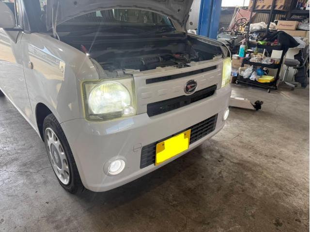 ダイハツ　ムーヴコンテ　ヘッドライトバルブ交換 久留米市　北野町　田主丸町　広川町　小郡市　鳥栖市　大刀洗町　朝倉市　筑前町　筑後市　他ＯＫ