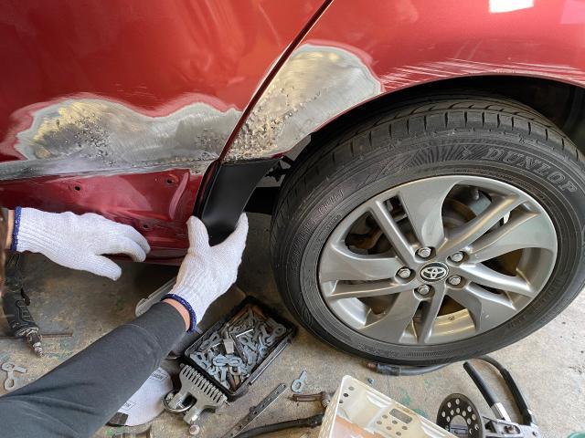 トヨタ　シエンタ　キズ・へこみ直し